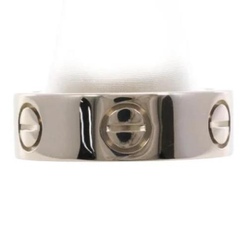 Pre-owned White Gold rings Cartier Vintage , Gray , Dames