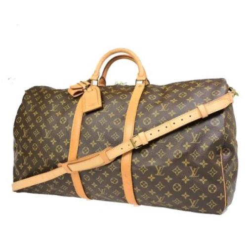 Pre-owned Canvas louis-vuitton-bags Louis Vuitton Vintage , Brown , Da...