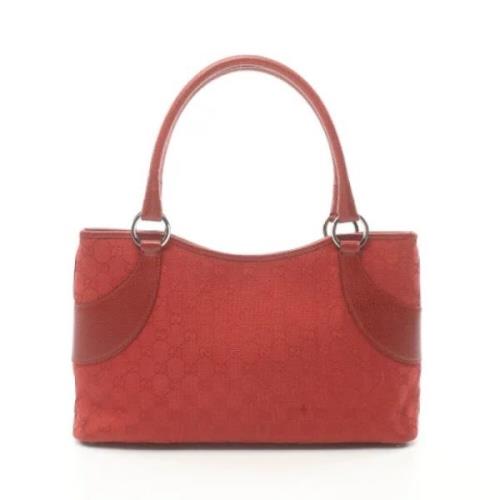 Pre-owned Leather gucci-bags Gucci Vintage , Red , Dames