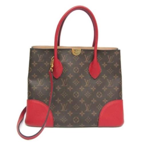 Pre-owned Canvas totes Louis Vuitton Vintage , Brown , Dames