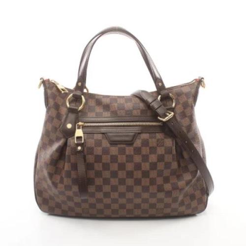 Pre-owned Leather louis-vuitton-bags Louis Vuitton Vintage , Brown , D...