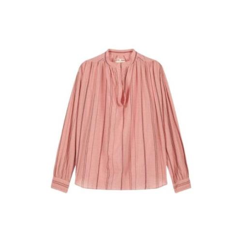 Gestreepte Roze Blouse Lange Mouwen Laurence Bras , Pink , Dames