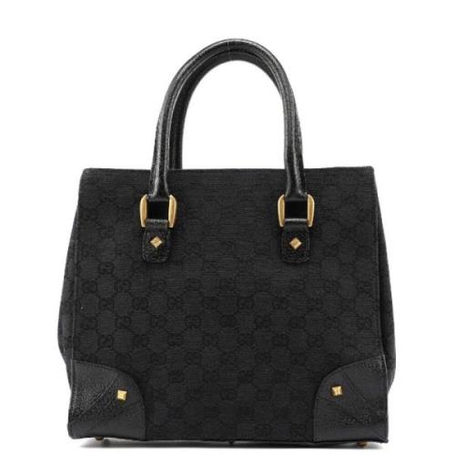 Pre-owned Cotton handbags Gucci Vintage , Black , Dames