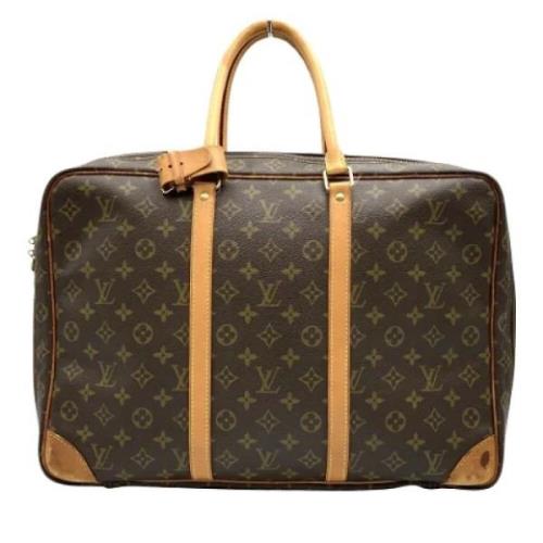 Pre-owned Canvas travel-bags Louis Vuitton Vintage , Brown , Dames