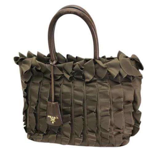 Pre-owned Fabric prada-bags Prada Vintage , Brown , Dames