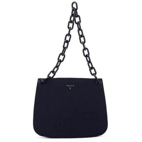 Pre-owned Nylon prada-bags Prada Vintage , Blue , Dames