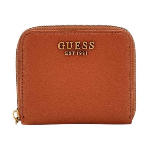 Portemonnee met rits Guess , Brown , Dames