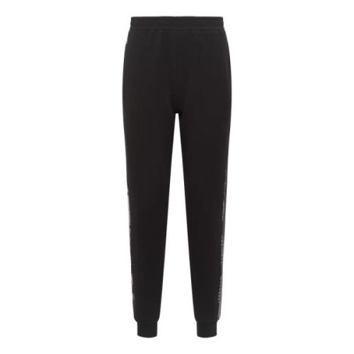 Levendige Trainingsbroek met Piping Carlo Colucci , Black , Heren