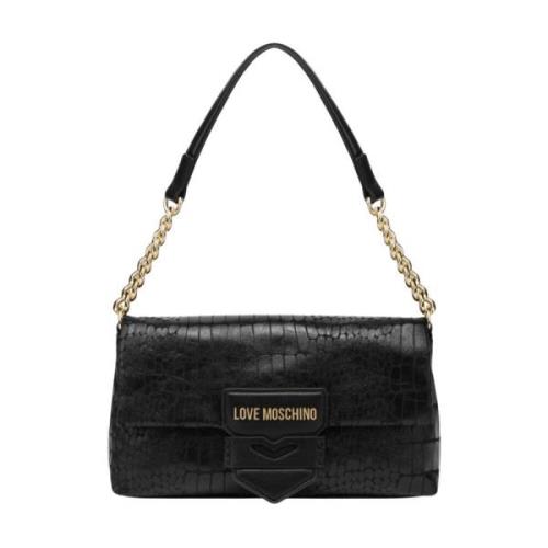 Zwarte tassen voor een stijlvolle uitstraling Love Moschino , Black , ...