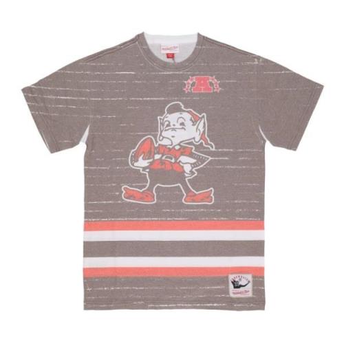 Cleveland Browns NFL T-shirt Mitchell & Ness , Multicolor , Heren