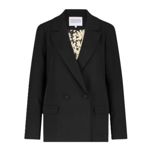 Benji Blazer met Hartknopen Fabienne Chapot , Black , Dames