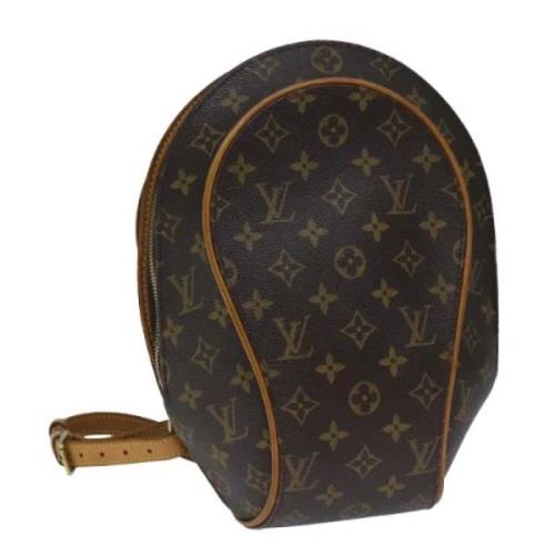 Pre-owned Canvas backpacks Louis Vuitton Vintage , Brown , Dames