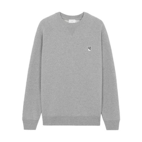 Stijlvol Sweatshirt voor een Moderne Look Maison Kitsuné , Gray , Here...