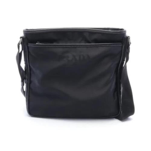 Pre-owned Leather prada-bags Prada Vintage , Black , Dames