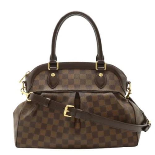 Pre-owned Canvas louis-vuitton-bags Louis Vuitton Vintage , Brown , Da...