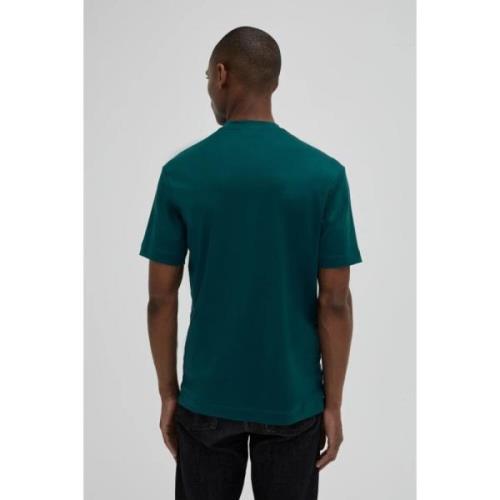 Interlock Supima T-shirt in Petrol Valenza , Green , Heren