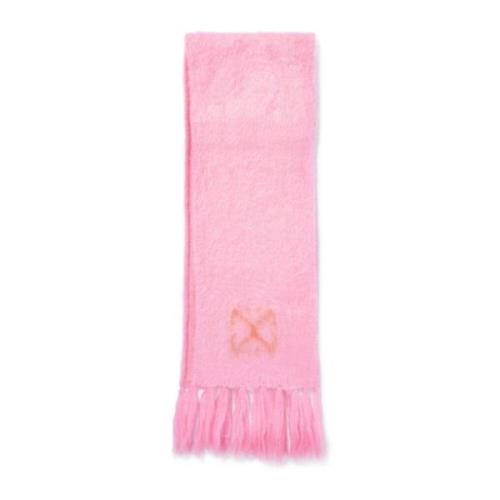 Roze Sjaal Collectie Off White , Pink , Dames