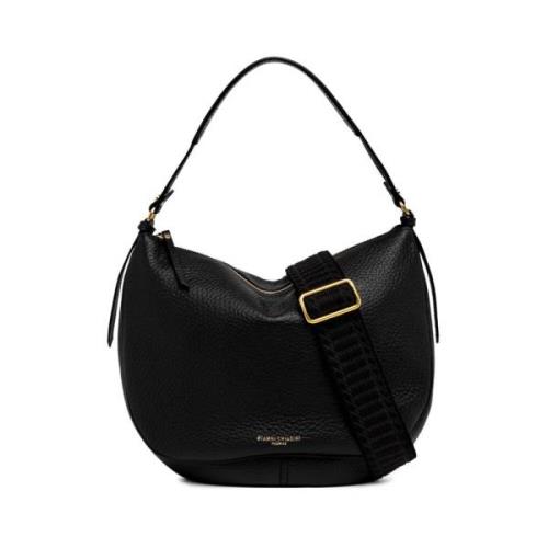 Chiara O Mini Schoudertas Gianni Chiarini , Black , Dames