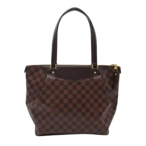 Pre-owned Canvas louis-vuitton-bags Louis Vuitton Vintage , Brown , Da...