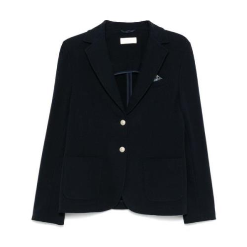 Navy Blue Blazer Jas Vrouwen Circolo 1901 , Blue , Dames