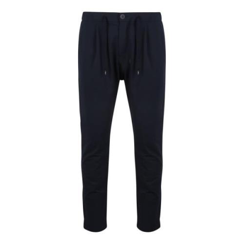 Sportieve Tech Stoffen Broek Herno , Blue , Heren