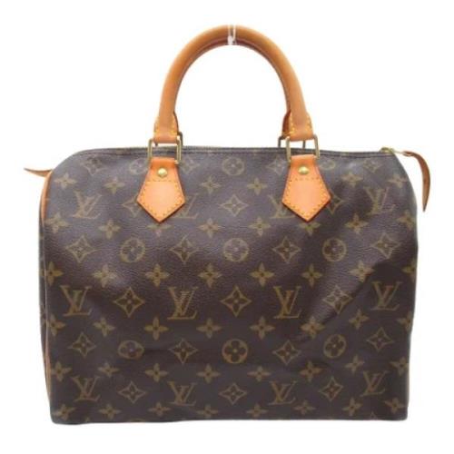 Pre-owned Canvas louis-vuitton-bags Louis Vuitton Vintage , Brown , Da...