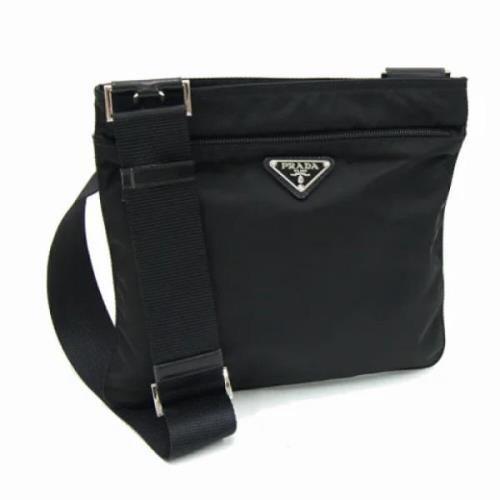 Pre-owned Nylon prada-bags Prada Vintage , Black , Dames