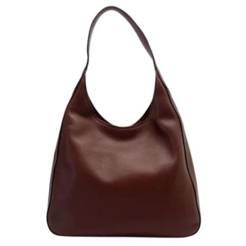 Pre-owned Leather prada-bags Prada Vintage , Brown , Dames