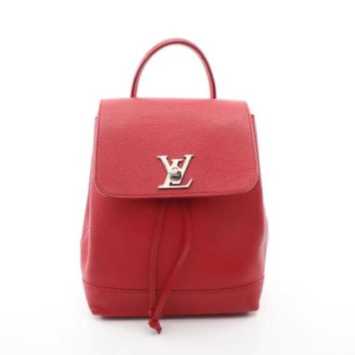 Pre-owned Leather louis-vuitton-bags Louis Vuitton Vintage , Red , Dam...