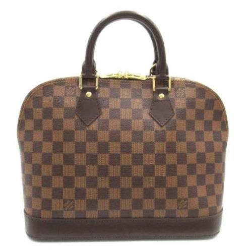 Pre-owned Canvas louis-vuitton-bags Louis Vuitton Vintage , Brown , Da...