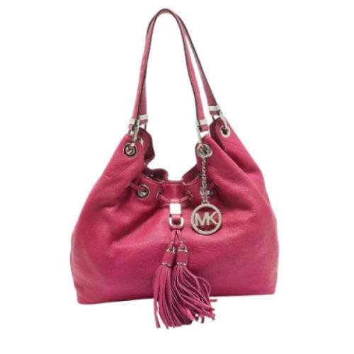 Pre-owned Leather handbags Michael Kors Pre-owned , Pink , Dames