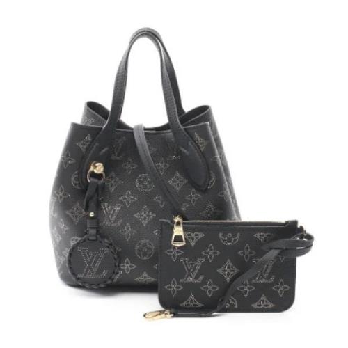 Pre-owned Leather louis-vuitton-bags Louis Vuitton Vintage , Black , D...