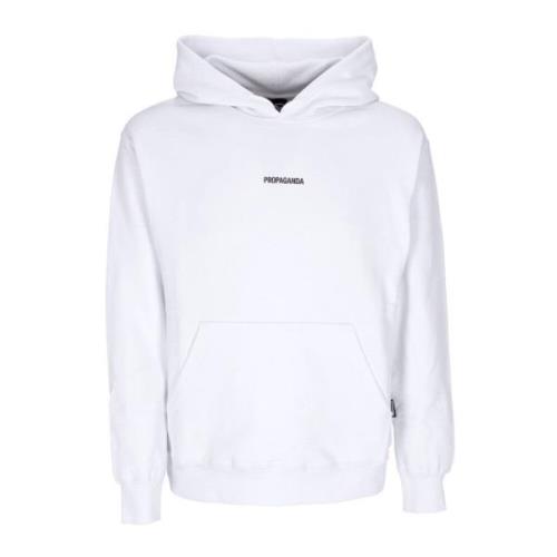 Witte Lichtgewicht Bandana Hoodie Sweatshirt Propaganda , White , Here...