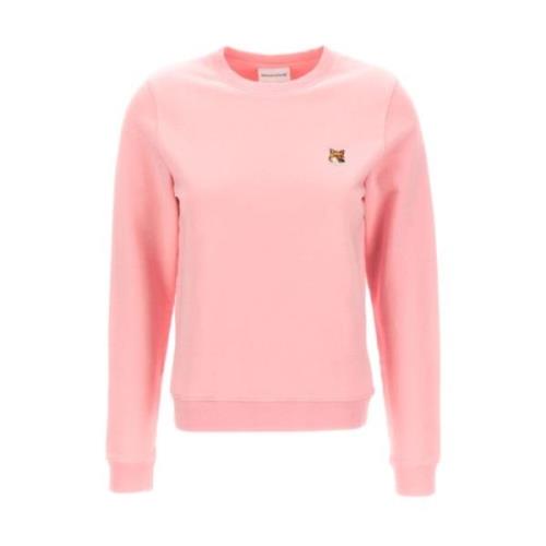 Stijlvolle Sweatshirt voor Mannen Maison Kitsuné , Pink , Dames