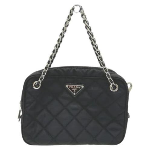 Pre-owned Fabric prada-bags Prada Vintage , Black , Dames