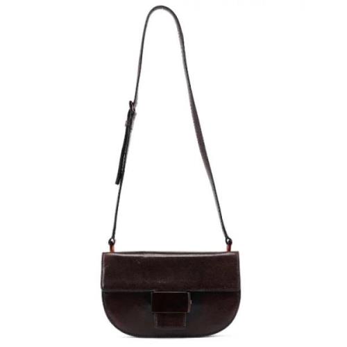 Pre-owned Leather prada-bags Prada Vintage , Brown , Dames