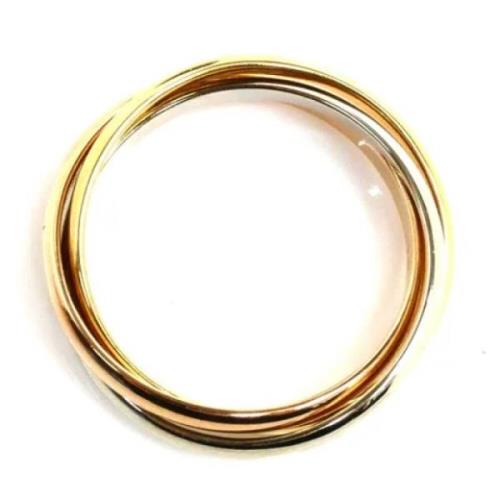 Pre-owned Rose Gold rings Cartier Vintage , Yellow , Dames