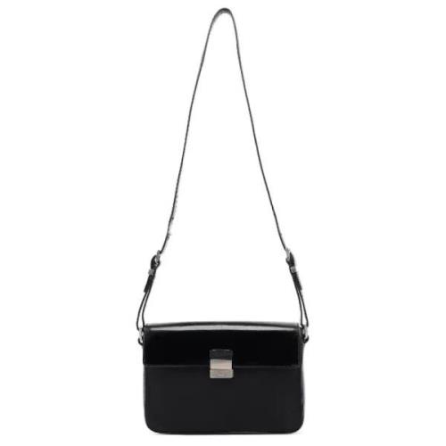 Pre-owned Leather prada-bags Prada Vintage , Black , Dames