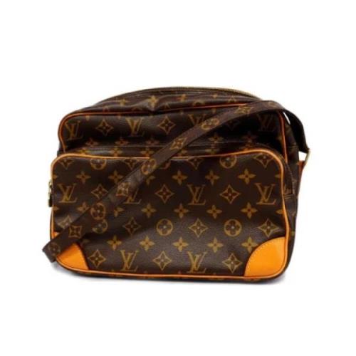 Pre-owned Canvas louis-vuitton-bags Louis Vuitton Vintage , Brown , Da...