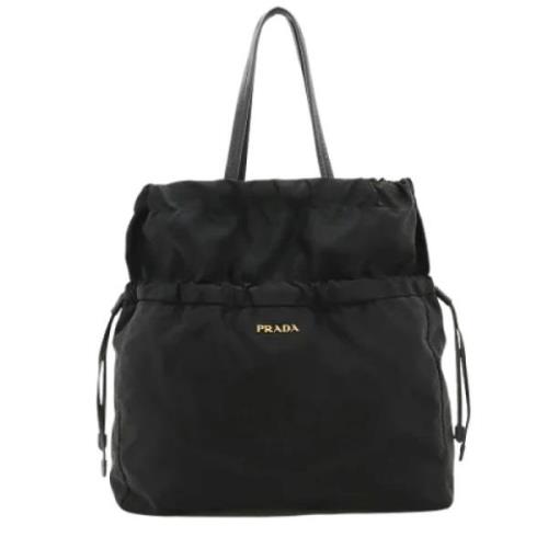 Pre-owned Nylon prada-bags Prada Vintage , Black , Dames