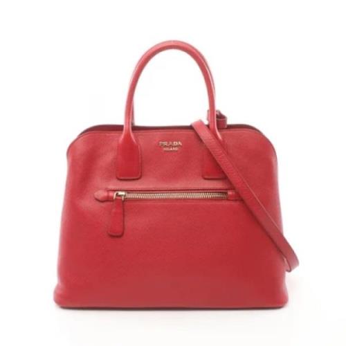 Pre-owned Fabric prada-bags Prada Vintage , Red , Dames