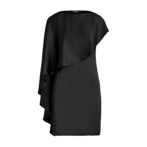 Korte Jurk Ralph Lauren , Black , Dames