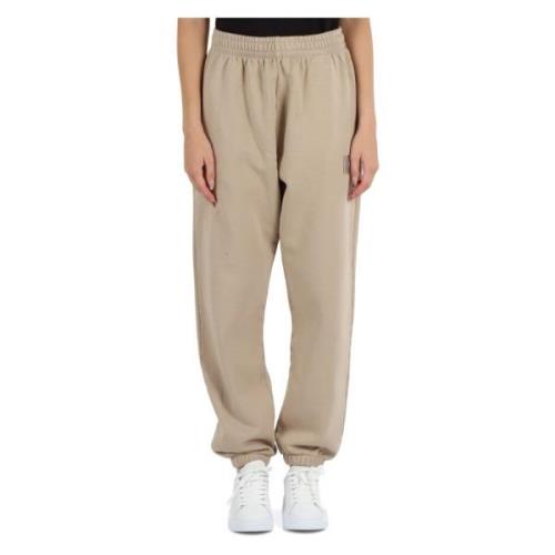 Sportieve katoenen sweatpants met elastische taille Replay , Beige , D...