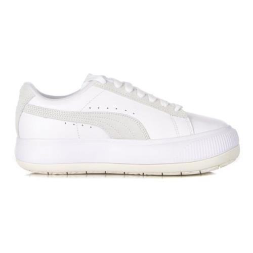 Witte Suède Lage Schoen Mayu Mix Puma , White , Dames