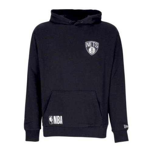 NBA Half Logo Oversized Hoodie New Era , Black , Heren