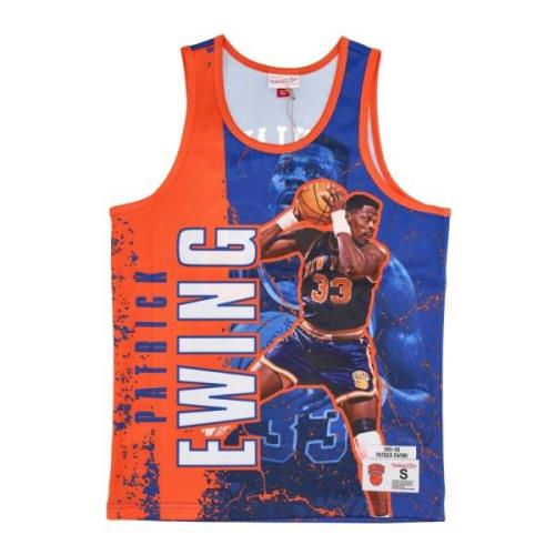 NBA Burst Mesh Tank Top Mitchell & Ness , Multicolor , Heren