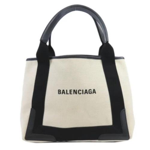 Pre-owned Canvas balenciaga-bags Balenciaga Vintage , White , Dames