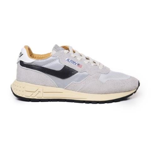 Grijze Wandelsneakers met Rubberen Zool Autry , Gray , Heren