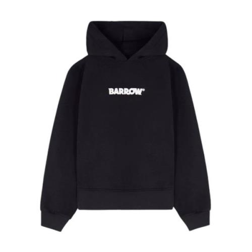 Zwarte Unisex Hoodie Barrow , Black , Heren