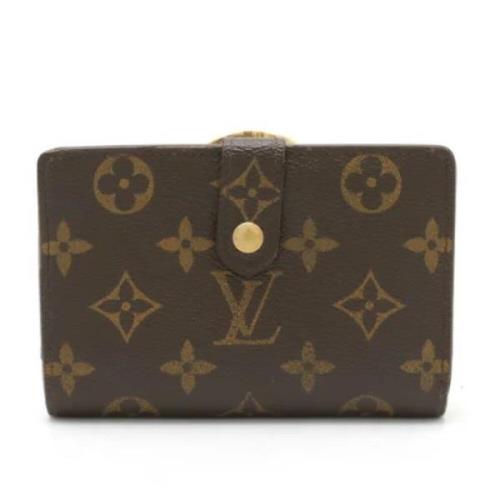 Pre-owned Canvas wallets Louis Vuitton Vintage , Brown , Dames